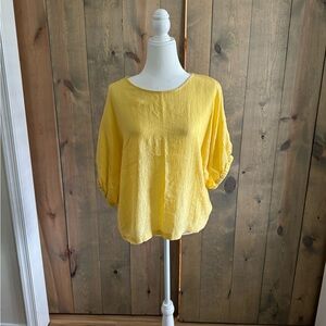 SHEIN Sunny Yellow Blouse - 024